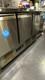 Adexa Commercial Stainless Steel Undercounter Refrigerator, 3 Door