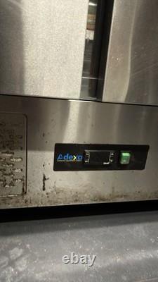 Adexa Commercial Stainless Steel Undercounter Refrigerator, 3 Door