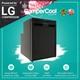 Alpicool 50 Litre 12v Lg Compressor Fridge/freezer For Campervan Black