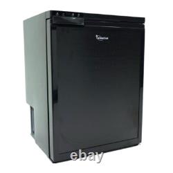 Alpicool 65 Litre 12/24v Black Campervan Fridge Freezer with LG Compressor