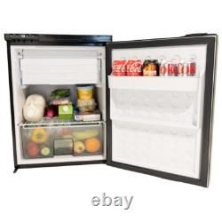 Alpicool 65 Litre 12/24v Black Campervan Fridge Freezer with LG Compressor