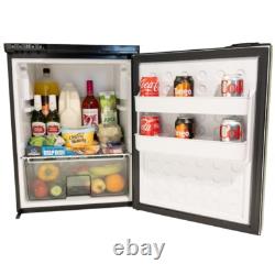 Alpicool 65 Litre 12/24v Black Campervan Fridge Freezer with LG Compressor