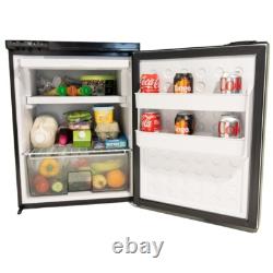 Alpicool 65 Litre 12/24v Black Campervan Fridge Freezer with LG Compressor