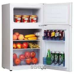 Amica Fridge Freezer Under Counter Freestanding 71L White 48cm