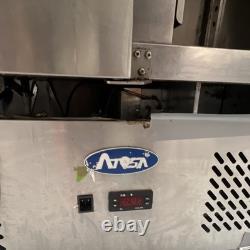 Atosa 3 Door Stainless Undercounter Refrigerated Prep Table / Pizza Counter