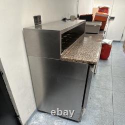 Atosa 3 Door Stainless Undercounter Refrigerated Prep Table / Pizza Counter