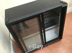 Autonumis Sliding Doors Under Counter Display Bottle Drinks Fridge