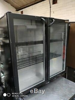 Autonumis Under counter commercial double door glass fridge bottle cooler