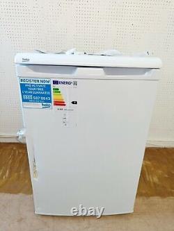 BEKO LXS553W Undercounter Fridge White 840H 540W 590D New Graded Dinted Front