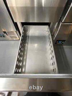 BLIZZARD Six Drawer under Counter Fridge 6 x 1/1 GN Stainless steel 386Ltr 140kg