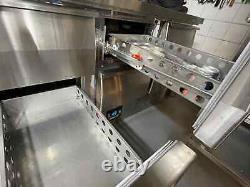 BLIZZARD Six Drawer under Counter Fridge 6 x 1/1 GN Stainless steel 386Ltr 140kg