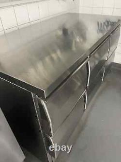 BLIZZARD Six Drawer under Counter Fridge 6 x 1/1 GN Stainless steel 386Ltr 140kg