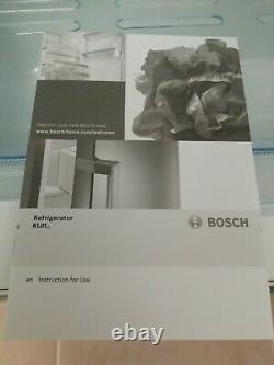 BOSCH Integrated Undercounter Fridge model KUR15A50GB excellent condition