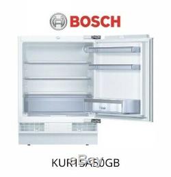 BRAND NEW BOSCH KUR15A50GB Integrated Undercounter Larder Fridge A+ 142 Litres