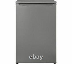 BRAND NEW ESSENTIALS CUL55S18 Undercounter Fridge Silver Auto defrost 106 litres