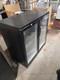 Back Bar 2 Hinged Door Bar Cooler Undercounter Pub Drink Bottle Fridge Gbc2