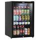 Baridi 115l Under Counter Beer Drinks & Wine Fridge Lock Led Light Dh223