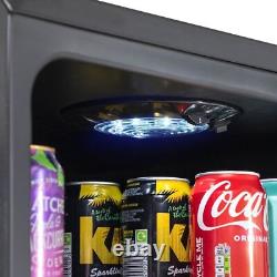 Baridi 115L Under Counter Beer Drinks & Wine Fridge Lock LED Light DH223