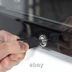 Baridi 115L Under Counter Beer Drinks & Wine Fridge Lock LED Light DH223