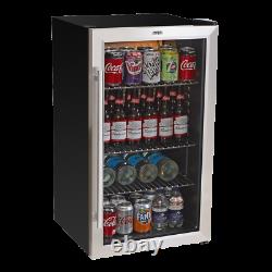 Baridi 80L Wine, Beer & Drinks Fridge Cooler, Thermostat, LED, Low Energy A+
