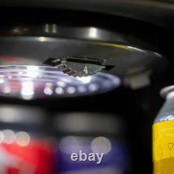 Beer Drinks Bar Fridge 80L, Under Counter, LED Light, Black, Baridi DH222 B
