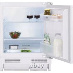 Beko BLS4682 Built-In Undercounter Larder Fridge 130 Litres White E Rated