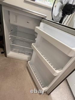 Beko UR4584S Silver Under Counter Fridge Freezer Good Condition
