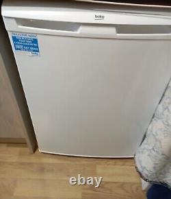 Beko Under Counter Fast Freeze Fridge. NEW. UFS 4584W. White