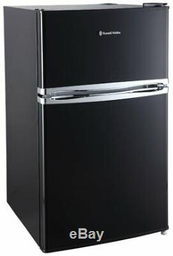 Black Under Counter Freestanding Fridge Freezer Kitchen Utility Room Home