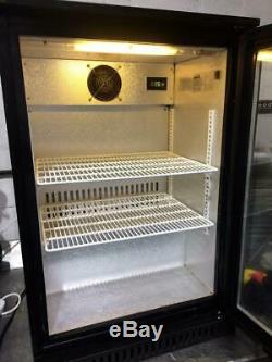 Blizzard Under counter commercial single door glass fridge bottle cooler