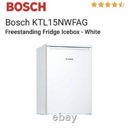 Bosch KTL15NWFAG Freestanding Under Counter Fridge with Ice Box White