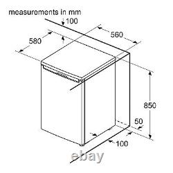 Bosch Series 2 120 Litre Freestanding Fridge White KTL15NWECG