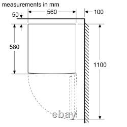 Bosch Series 2 120 Litre Under Counter Fridge White KTL15NWEAG Bosch Series 2 120 Litre Under Counter Fridge White KTL15NWEAG