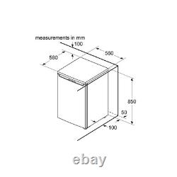 Bosch Series 2 82 L Under-Counter Freezer White