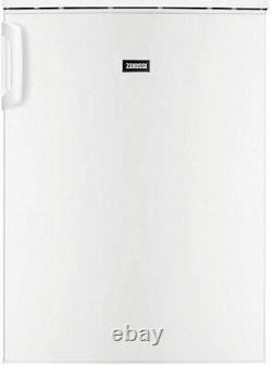 Brand New 55cm Zanussi Zrg16605wa 155l Undercounter Larder Fridge A+ In White