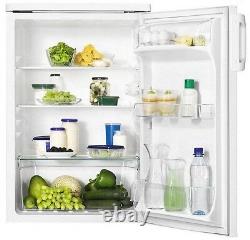 Brand New 55cm Zanussi Zrg16605wa 155l Undercounter Larder Fridge A+ In White