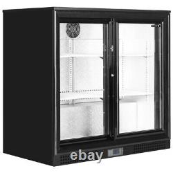 Brand New Elstar Em231 Undercounter Bar Bottle Cooler Fridge Twin Double Doors