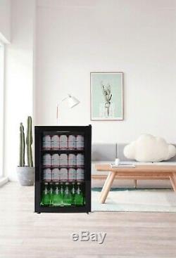 Brand New Igloo Tropical Mini Glass Door Under Counter Bar Fridge 70 Litres