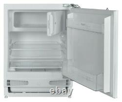 Bush BUCFR6082 Integrated 115L A+ Under Counter Fridge White