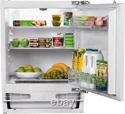 Bush BUCL6082 133L A+ Integrated Under Counter Larder Fridge White