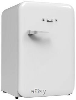 Bush Retro MUCLARWHT Under Counter Larder Fridge 115L White