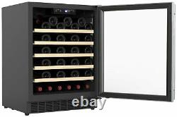 Bush WD52 52 Bottle Under Counter Wine Cooler S/Steel