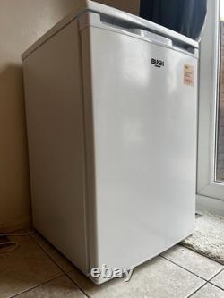 Bush White Freestanding Undercounter Fridge, Single Door, Reversible Door