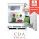 Cda Fw254 60cm 95l White Integrated Under Counter Fridge And Ice Box Rating