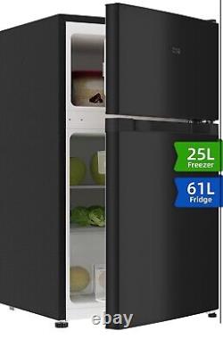 CHiQ 86L Under Counter Fridge Freezer, 25 L Freezer