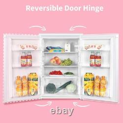 COMFEE' 131L Under Counter Larder Fridge Reversible Door Freestanding Low Noise