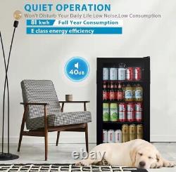 COMFEE 93L Under Counter Beer and Drinks Fridge with 3 Shelves, Reversible
