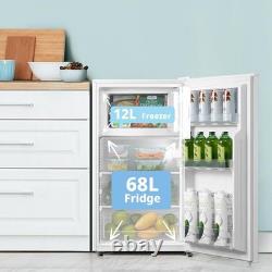 COMFEE RCD80WH3UK(E) 80L Under Counter Fridge with 4 Star Ice Box Inverter
