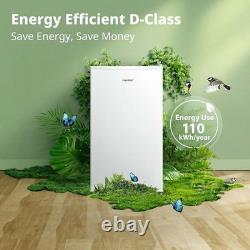 COMFEE RCD80WH3UK(E) 80L Under Counter Fridge with 4 Star Ice Box Inverter