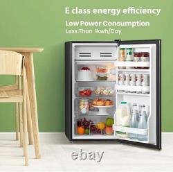 COMFEE RCD93BL2(E) Under Counter Fridge, 93L Small Fridge Black